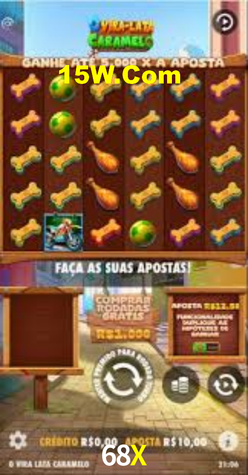 68X: Jogos de Caça-Níqueis-Altas Recompensas, Roleta-Velocidade, Blackjack-Desafios Máximos